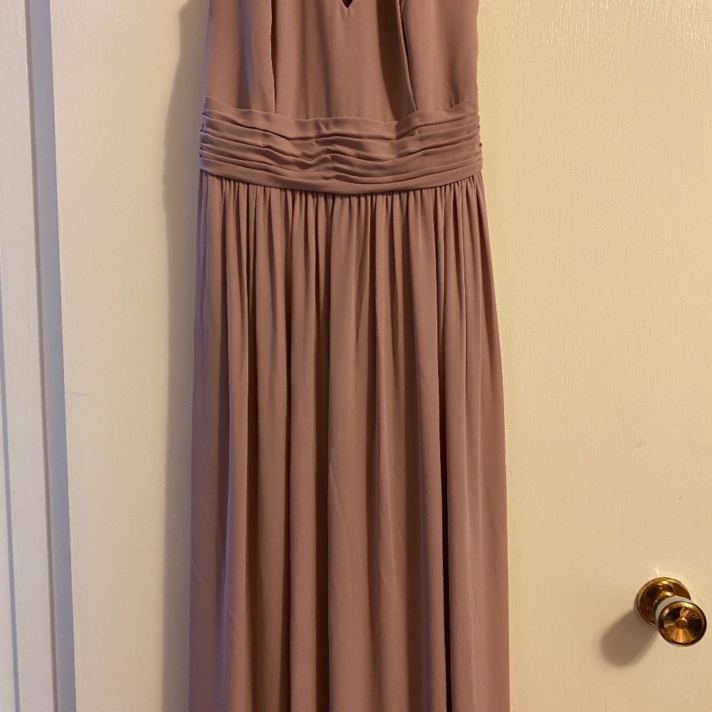 David’s Bridal Quartz Size 8 Tie Back